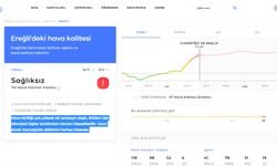 EREĞLİ'NİN HAVA KALİTESİ ORTA DÜZEYDE