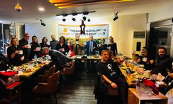 GAZETECİLER BİR ARADA…