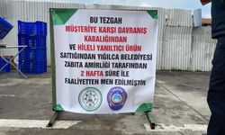 Yığılca'da pazar yeri denetlendi
