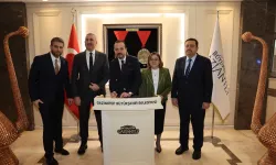  Ak Parti Genel Başkan Yardımcısı Zorlu, Başkan Şahin'i makamında ziyaret etti