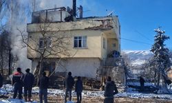 Amasya'da evde çıkan yangın hasara neden oldu