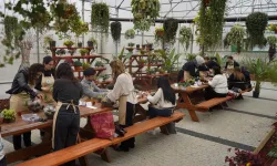 Bahçem Çayırova'da teraryum atölyesi