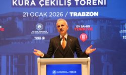 Bakan Uraloğlu, Trabzon'da 'Ev Sahibi Türkiye Kura Çekiliş Töreni'nde konuştu: