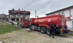 Bartın'da evde çıkan yangın söndürüldü