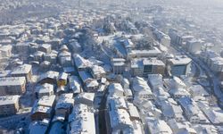 Bolu kent merkezinde 7 günde metrekareye 84,4 milimetre kar yağdı