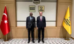 Cibuti Büyükelçisi Abdillahi'den Başkan Altay'a ziyaret