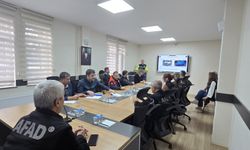 Çorum'da AFAD personeline trafik eğitimi verildi