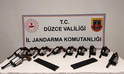 Düzce'de silah kaçakçılığı operasyonunda 2 kişi yakalandı