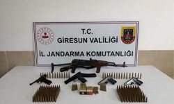 Giresun'da silah kaçakçılığı operasyonu