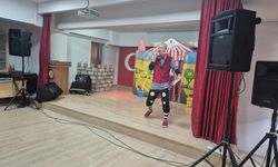 Hanönü'de öğrencilere palyaço sürprizi