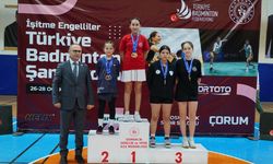 İşitme Engelliler Türkiye Badminton Şampiyonası sona erdi