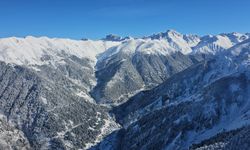Kaçkar Dağları'nda 'heliski' heyecanı devam ediyor