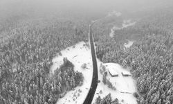 Karabük'te kar yağışı etkisini sürdürüyor