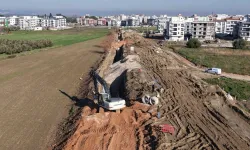 Manisa'nın altyapı projesi Muradiye'de devam ediyor
