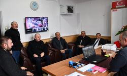 MHP İl Başkanı Mucur, Mesleki Eğitim Merkezi'ni ziyaret etti