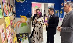 Salıpazarı Kaymakamı Beyazıt, anaokulu etkinliği sergisine katıldı