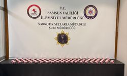 Samsun'da 4 bin 410 uyuşturucu hap ele geçirildi