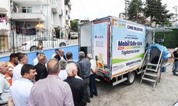 Samsun'da ev atıkları market alış verişine dönüşüyor