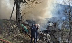 Samsun'da evde sobadan çıkan yangın söndürüldü