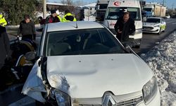 Samsun'da iki otomobilin çarpıştığı kazada 4 kişi yaralandı