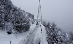Sinop, Kastamonu, Amasya ve Tokat'ta kar nedeniyle 894 köy yolu ulaşıma kapandı