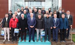 Sinop Üniversitesi Rektörü Taşdemir, basın mensuplarıyla buluştu