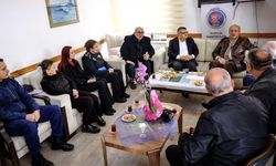 Sinop'ta gazetecilere 10 Ocak Çalışan Gazeteciler Günü ziyaretleri