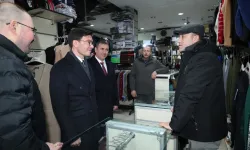 Tokat'ta Başkan Yazıcı'dan esnaf ziyareti