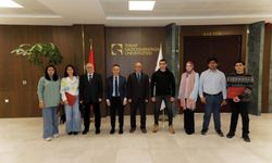Uluslararası araştırmacılardan TOGÜ Rektörü Yılmaz'a ziyaret