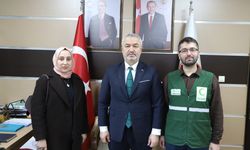 Yeşilay Samsun Şubesinden 19 Mayıs Belediye Başkanı Topaloğlu'na ziyaret