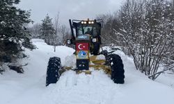 Zorlu kış aylarında kapanan yolları ulaşıma açmak için 20 yıldır mücadele ediyor