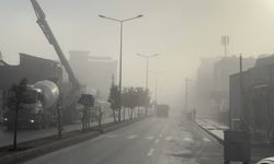 Adıyaman'da sis etkili oldu