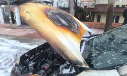 Amasya'da seyir halindeki otomobilde çıkan yangın söndürüldü