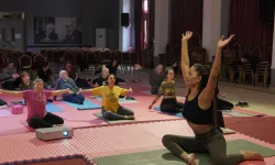 Balıkesir Ayvalık'ta yoga kurslarına büyük ilgi