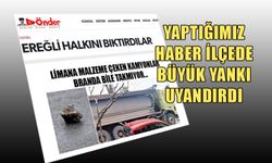 ‘HAFRİYAT KAMYONLARI, SABRIMIZ TAŞMAK ÜZERE’