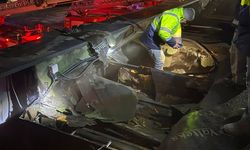 Bolu'da dinlenme tesisinin çatısında çıkan yangın söndürüldü