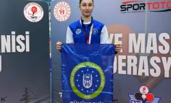 Bursa Büyükşehirli sporcu Özge Yılmaz Türkiye üçüncüsü