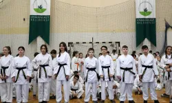 Bursa Osmangazi'de 300 karateci kuşak sevinci yaşadı