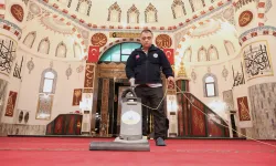 Bursa Osmangazi'de camiler Ramazan'a özenle hazırlandı