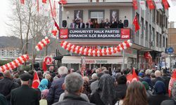 Cumhuriyet Halk Partisi Osmancık İlçe Teşkilatının yeni hizmet binası açıldı
