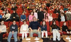 Denizli'de miniklere 'Cesur İtfaiyeci' keyfi