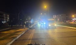 MOTOSİKLET KAZASI, 1 KİŞİ ÖLDÜ