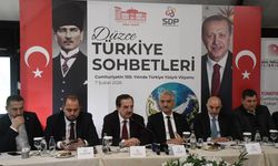 Düzce'de 'Türkiye Sohbetleri' toplantısı düzenlendi