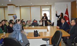 Havza'da ilkokul öğrencilerinden Havza Belediyesine ziyaret