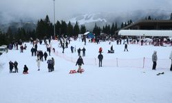 Ilgaz Yurduntepe Kayak Merkezi ziyaretçileri keyifli bir gün geçirdi