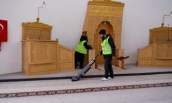 İlkadım'da ibadethaneler ramazan öncesi temizlaniyor