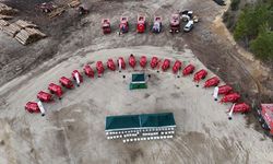 Karabük'te orman yangınlarına karşı köylere su tankeri dağıtıldı