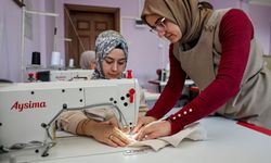 Kastamonu'da kursiyer kadınlar hem çevreye hem aile ekonomisine katkı sağlıyor