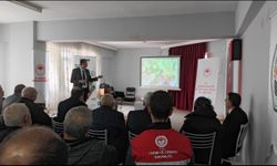 Oğuzlar'da çiftçilere TARSİM bilgilendirmesi yapıldı