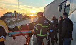 Ordu'da otobüs ile tırın çarpıştığı kazada 4 kişi yaralandı